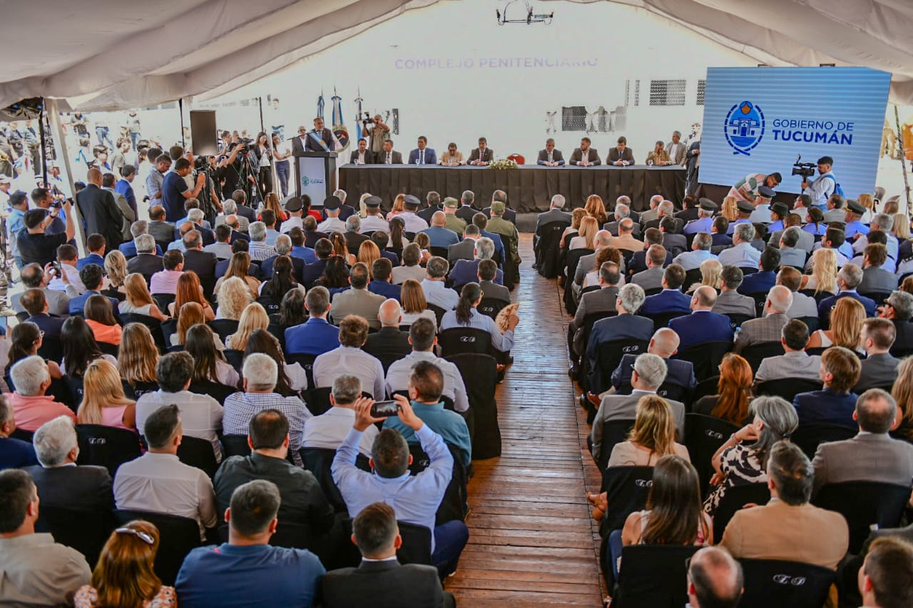 La cárcel de Benjamín Paz es la mayor obra carcelaria realizada en Tucumán en los últimos 100 años.